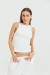 MUSCULOSA NAOMI BLANCO - tienda online