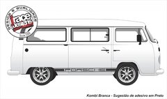 Faixa Lateral Kit Adesivo Volkswagen Kombi Modelo Porsche Stripes - comprar online