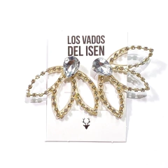 aros cibeles crudo y cristal