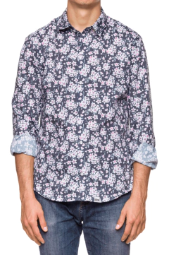 Camisa Manga Larga Estampada BORNA