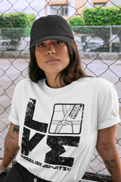 Camiseta Feminina Love Bjj - Buy in Casca Grossa Wear