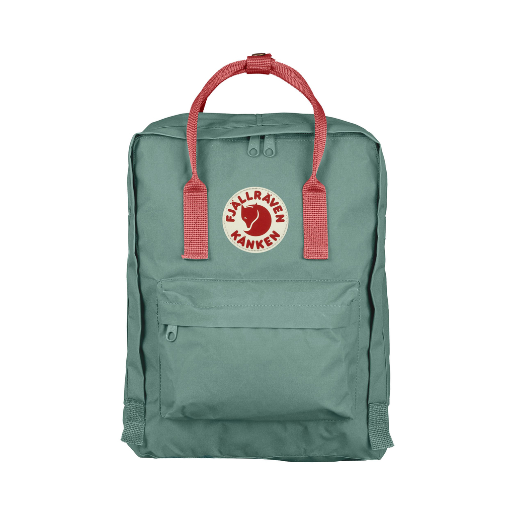 Mochila Kanken FjallRaven Classic Frost Green Peach Pink (M1609) 13