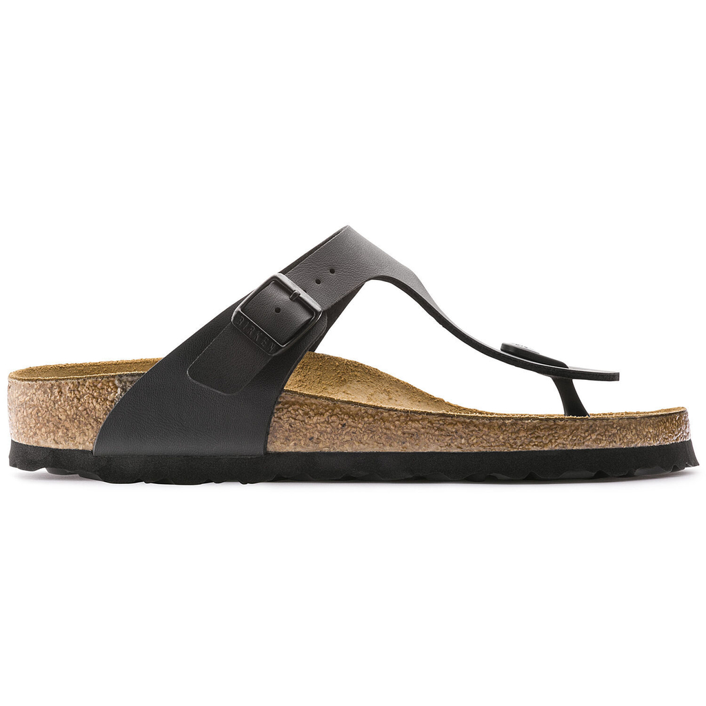 Sandalia Birkenstock Gizeh Birko Flor Black Narrow (B9517) 00