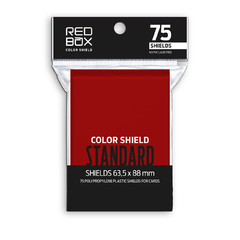 Folio Protector Color Shield Rojo (63.5 x 88) - 75 unidades