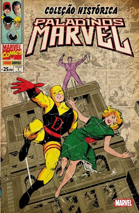 Coleção Histórica Marvel: Paladinos Marvel - Volume 1