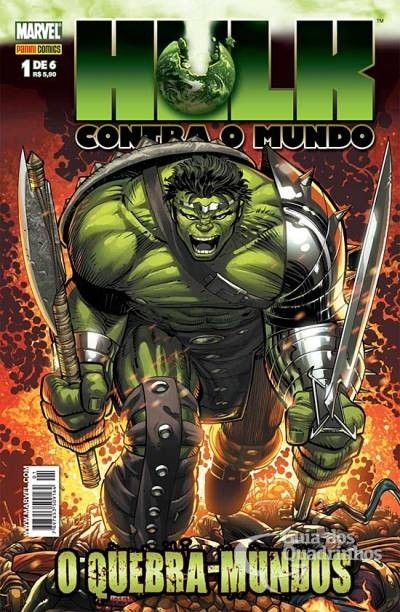 Pack Hulk Contra o Mundo - 5 edições - Minissérie Incompleta