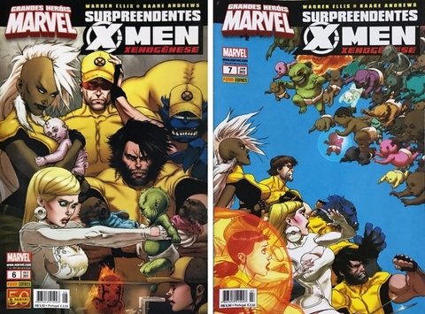 Grandes Heróis Marvel X-Men Xenogênese, de Warren Ellis
