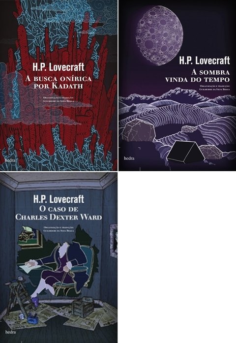 Pack H.P. Lovecraft - 3 livros