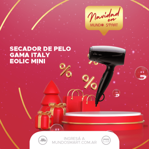 Secador De Pelo Gama Mistral Titanium Ion 2200w Calor Y Frio