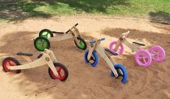 Imagem do Triciclo de equilibrio woodbike 3 em 1
