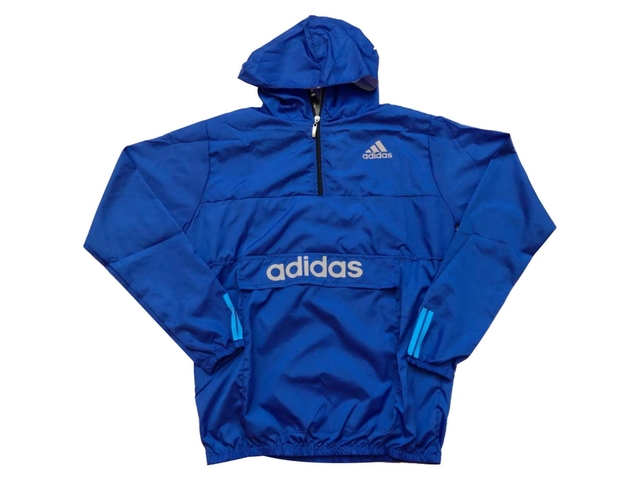 Buzo rompevientos Adidas neo azul - Sportacus