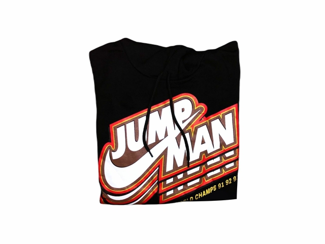 Buzo canguro Nike jump man negro - Comprar en Sportacus