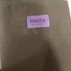 OUTLET Fular rígido gris liso (LEER DESCRIPCION) - comprar online