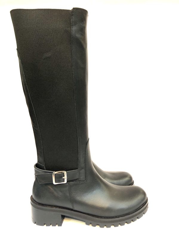 BOTA DE MONTAR CON ELASTICO Y HEBILLA (AM-ROSARIO10)