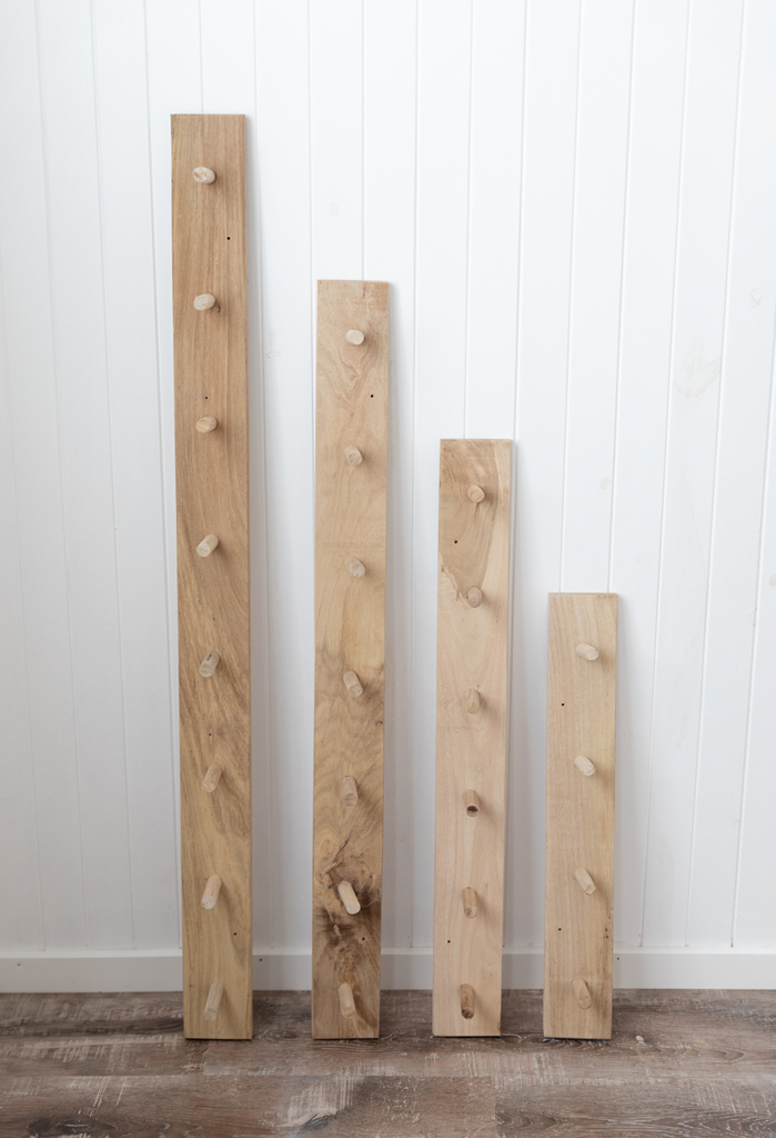 Adecuado defensa Emociónate Perchero de pared de madera de petiribí (rústico)