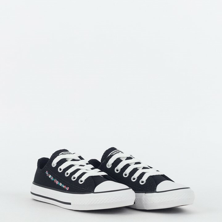 TENISCHUCK TAYLOR ALL STAR ALL STAR PRETO BORDADO