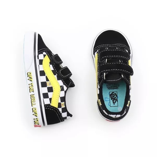 TENIS VANS OLD SKOOL BOB ESPONJA OFF THE WALL - BABYBEH