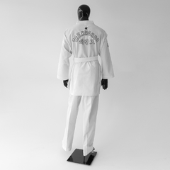 Dobok Taekwondo | Pro Olympic Gola Branca Homologado CBTKD na internet