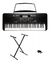 Teclado Kurzweil Kp70 61 Tec. Sensitivo Usb+ Fuente+ Soporte