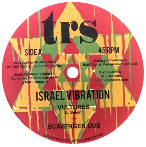 12" Israel Vibration - Vultures/Jailhouse Rocking [NM]