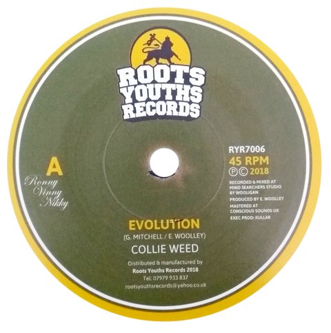7" Collie Weed/Wooligan - Evolution/Scientific Dub [NM]