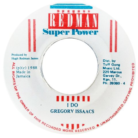 7" Gregory Isaacs - I Do/Version (Original Press) [VG+]