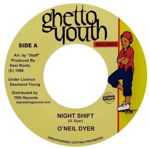 7" O'Neil Dyer - Night Shift/Version [NM]