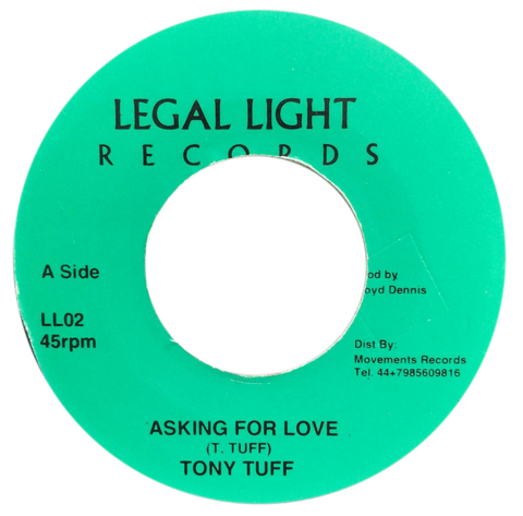 7" Tony Tuff - Asking For Love/Version [NM]