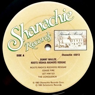 LP Bunny Wailer - Roots Radics Rock Reggae (Original US Press) [VG+] na internet