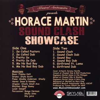 LP Horace Martin - Sound Clash Showcase [M] - comprar online