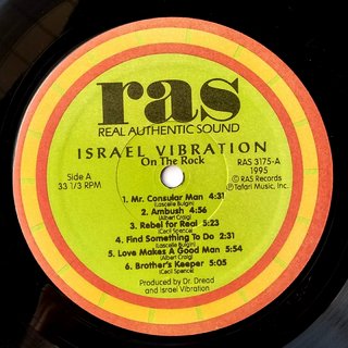 LP Israel Vibration - On The Rock (Original US Press) [VG+] na internet