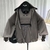 Conjunto de 3 peças, shorts + cropped+ casaco de moletom estilo moda gringa - importado - loja online