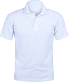Camiseta Polo Tradicional Branca - comprar online