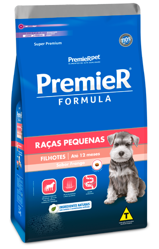 Premier Cães Filhotes Formula Raças Peq 1kg