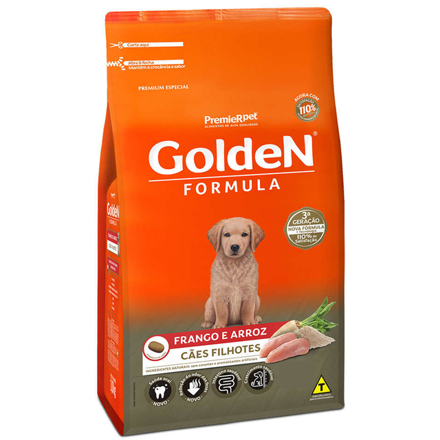 Golden Cães Filhotes Frango & Arroz 15kg