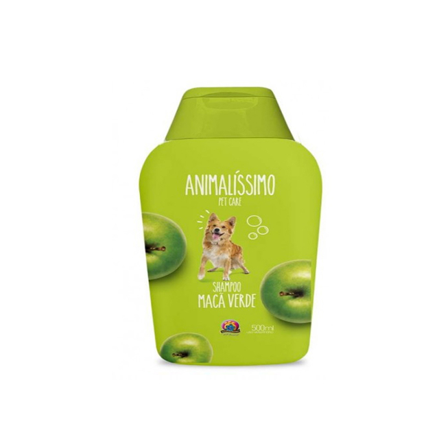 Shampoo Animalissimo Maça Verde 500 ml