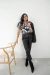 REMERA JARDIN NEGRO - PRISHA