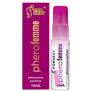PHERO FEMME Perfume Feminino Feromônio Afrodisíaco 15ml - For Sexy