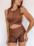 SHORT CLOE MORLEY COCOA - comprar online