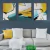 Gold Blue Jade Triptico (las 3 piezas) - tienda online