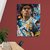 Mural Maradona Art Color - tienda online