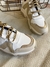 Zapatillas de Cuero #ZA527 Beige - comprar online