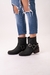 Botineta con Elasticos #TE 122 Negro