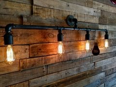 Lámpara barral de pared 4 luces - comprar online