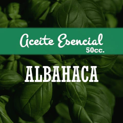 Aceite Esencial «Albahaca» x50cc.