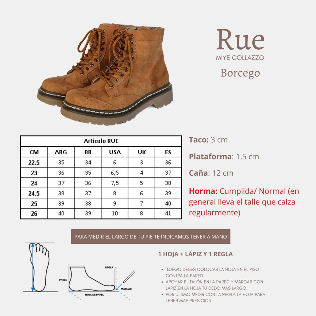 Borcegos TALLE 37 -ÚNICO- (OF 062) - De La Cruz