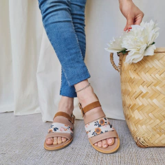 Sandalias Combinadas Rosa Bora Bora - tienda online