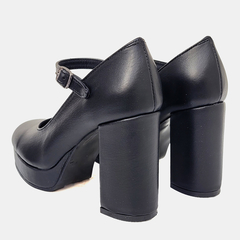 Zapatos de Cuero Negro Cielo - comprar online