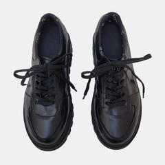 Zapatillas de Cuero Pepa Negro - comprar online