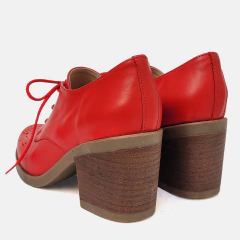 Abotinados de Cuero Rojo Romero en internet